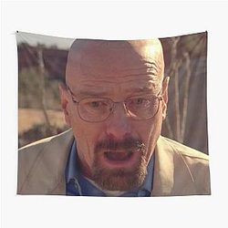 Walter White Shocked Tapestry