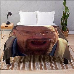 Walter White Throw Blanket