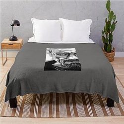 Silly Goofy Walter White Throw Blanket