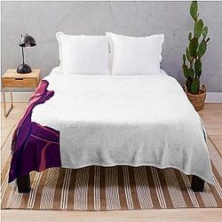 Walter White Face Print Throw Blanket