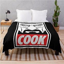 Walter White - Breaking Bad Pop Art Throw Blanket
