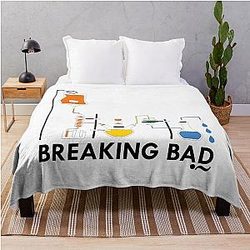 Breaking Bad Walter White Throw Blanket