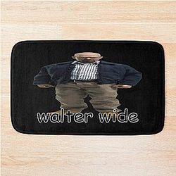 Walter White Breaking Bad Parody Bath Mat