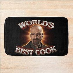 World's Best Cook Walter White Breaking Bad Bath Mat