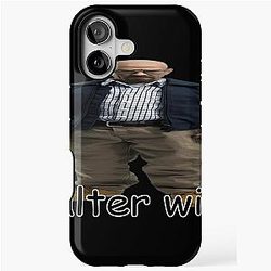 Walter Breaking Bad Walter White Parody iPhone Case