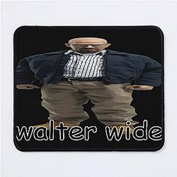 Walter Breaking Bad Parody Mouse Pad
