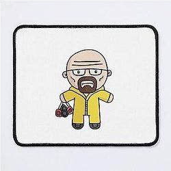 Walter White in Yellow Jumpsuit Mouse Pad