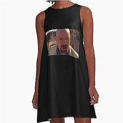 Walter White Meme A-Line Dress