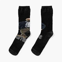 Walter Wide Breaking Bad Walter White Parody Socks 

(Walter White and Walter Wide are removed and kept one at the end) 

Walter Wide Breaking Bad Parody Socks
