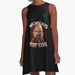 World's Best Cook Walter White Breaking Bad A-Line Dress
