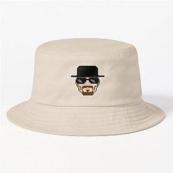 Walter White Pixel Art Bucket Hat