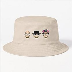 Walter White Pixel Art Bucket Hat