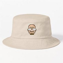 Walter White Pixel Art Bucket Hat