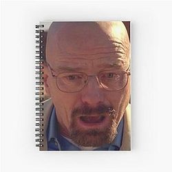 Walter White Meme Notebook