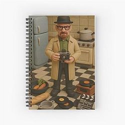 Walter White in the Spiral Notebook
