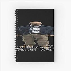 Walter White Breaking Bad Parody Spiral Notebook