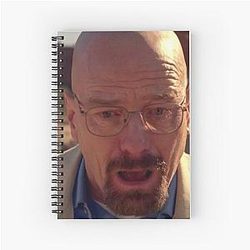 Walter White Spiral Notebook