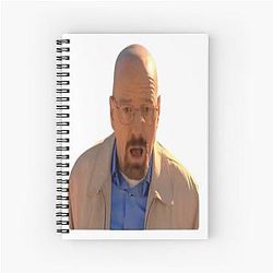 Shocked Walter White Notebook