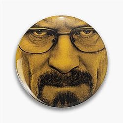 Walter White Face Pin
