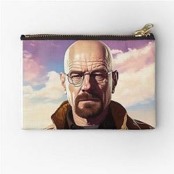 Portrait of Walter White Zipper Pouch