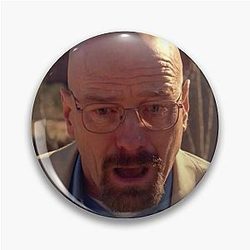Walter White Shocked Pin