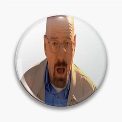 Shocked Walter White Pin
