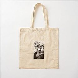 SILLY GOOFY WALTER WHITE Cotton Tote Bag