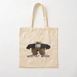 Walter White Breaking Bad Parody Cotton Tote Bag