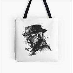 Walter White All Over Print Tote Bag