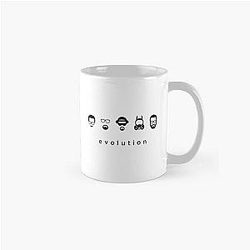 Evolution of Walter White (Breaking Bad) Classic Mug