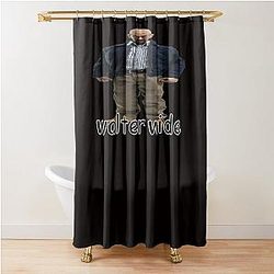 Walter White Breaking Bad Parody Shower Curtain
