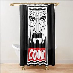 Walter White - Breaking Bad Pop Art Shower Curtain