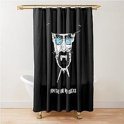 Walter White I'm The One Who Knocks Shower Curve