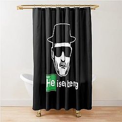 Walter White - Heisenberg Shower Curtain