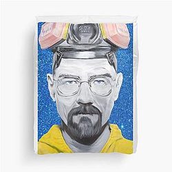 Walter White Breaking Bad Heisenberg Duvet Cover