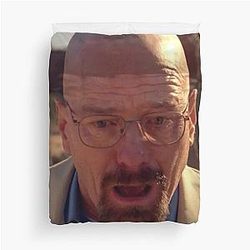 Walter White Shocked Duvet Cover