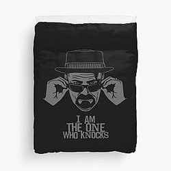 Walter White - I Am The One Who Knocks Duvet Cover