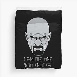 Walter White - I Am The One Who Knocks Duvet Cover