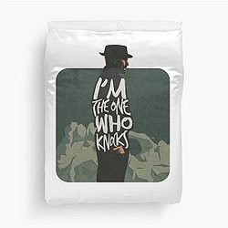 Walter White, I'm the One Who Knocks T-shirt, Heisenberg Duvet Cover