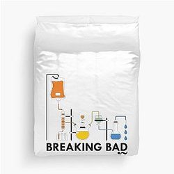 Breaking Bad Walter White Transformation Duvet Cover