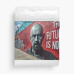 The future is now Walter White Duvet Cover
