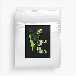 Walter White Danger Black Duvet Cover