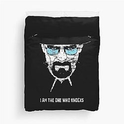 Walter White - I'm The One Who Knocks Duvet Cover