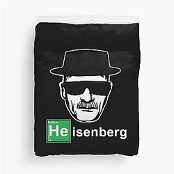 Walter White - Heisenberg Duvet Cover