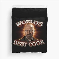 Worlds Best Cook Walter White Breaking Bad Duvet Cover