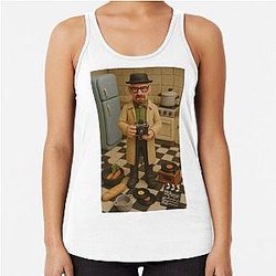 Walter White in the Kitchen Tank Top