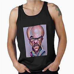 Breakin Bad: Walter White aka Heisenberg - AI Art Tank Top