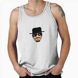 Walter White Pixel Art Tank Top