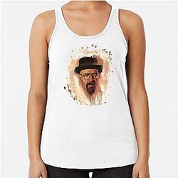 WALTER WHITE Racerback Tank Top