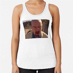 Walter White Racerback Tank Top